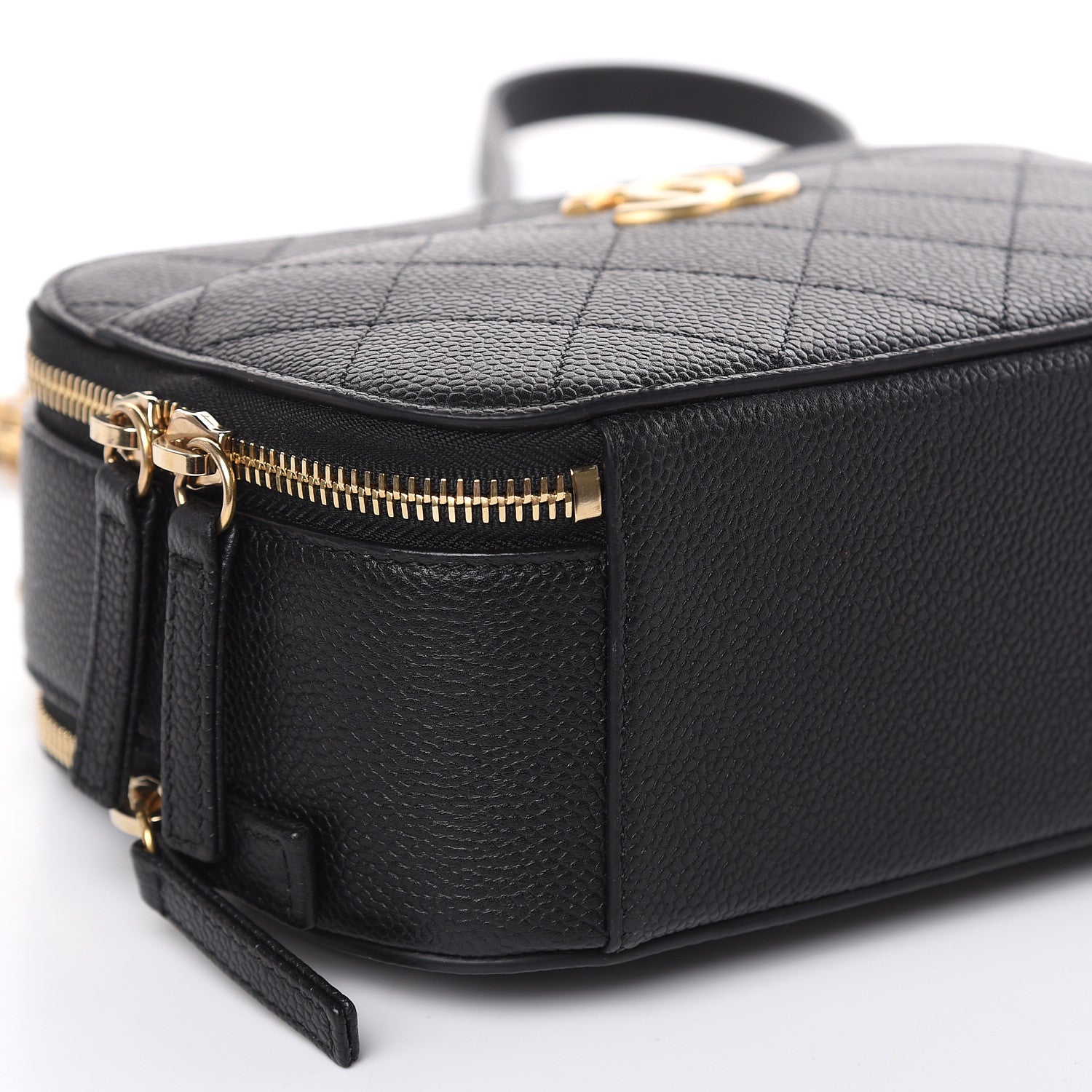 Chanel Caviar Quilted Small Camera Bag Black 8 of 10
