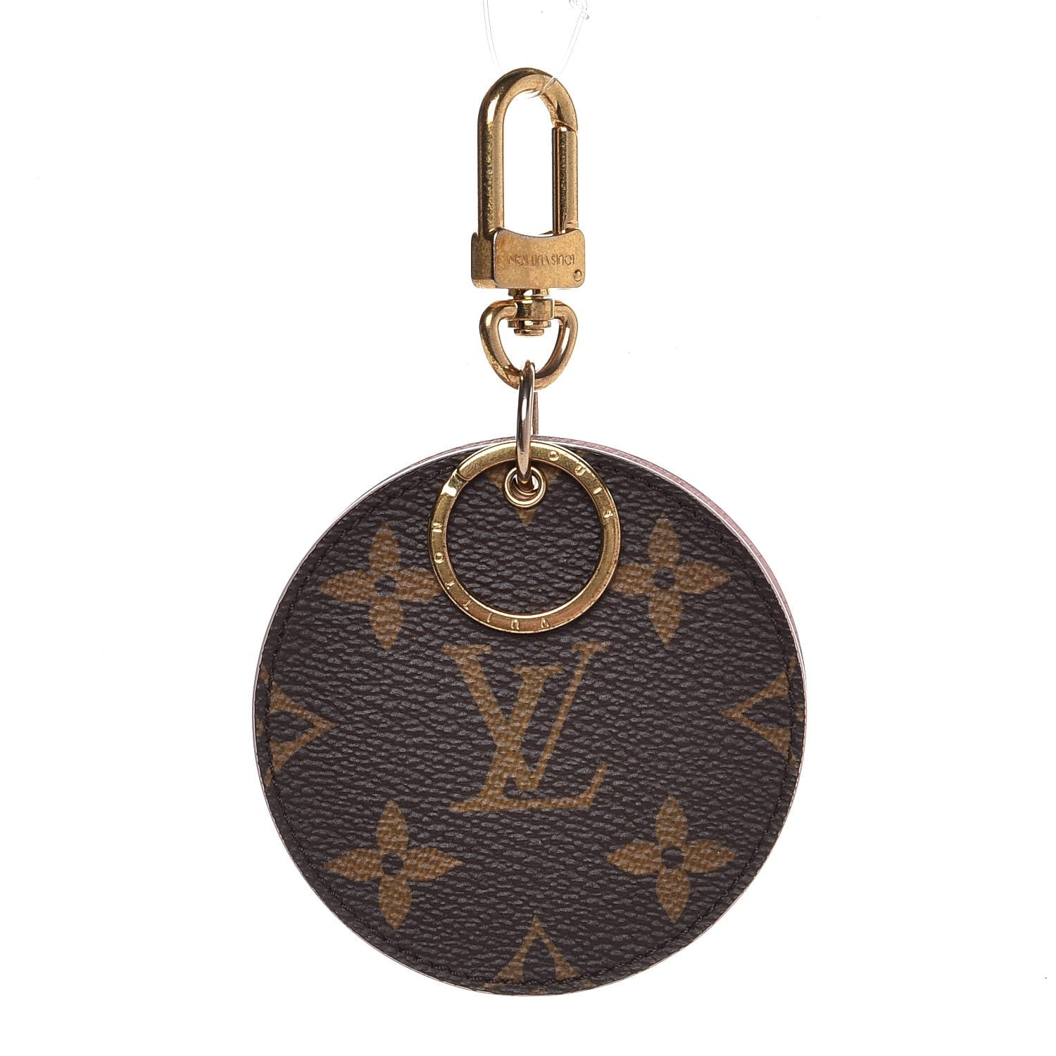 Louis Vuitton Monogram LV Mirror Key Holder Rose Ballerine 1 of 5