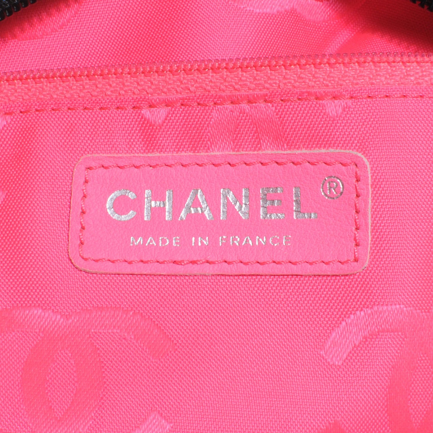 Chanel Calfskin Quilted Large Cambon Bowler Black White 6 of 7