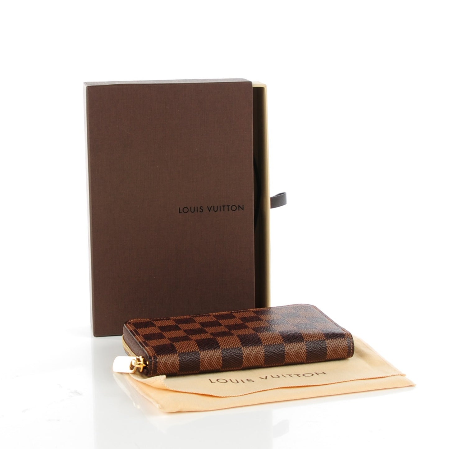 Damier Ebene Zippy Compact Wallet