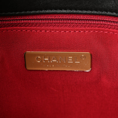 Chanel Lambskin Quilted Medium Chanel 19 Flap Black 6 of 10