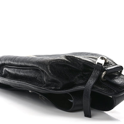 Balenciaga Lambskin Classic Hardware Neo Lift Hip Bag Black 10 of 10