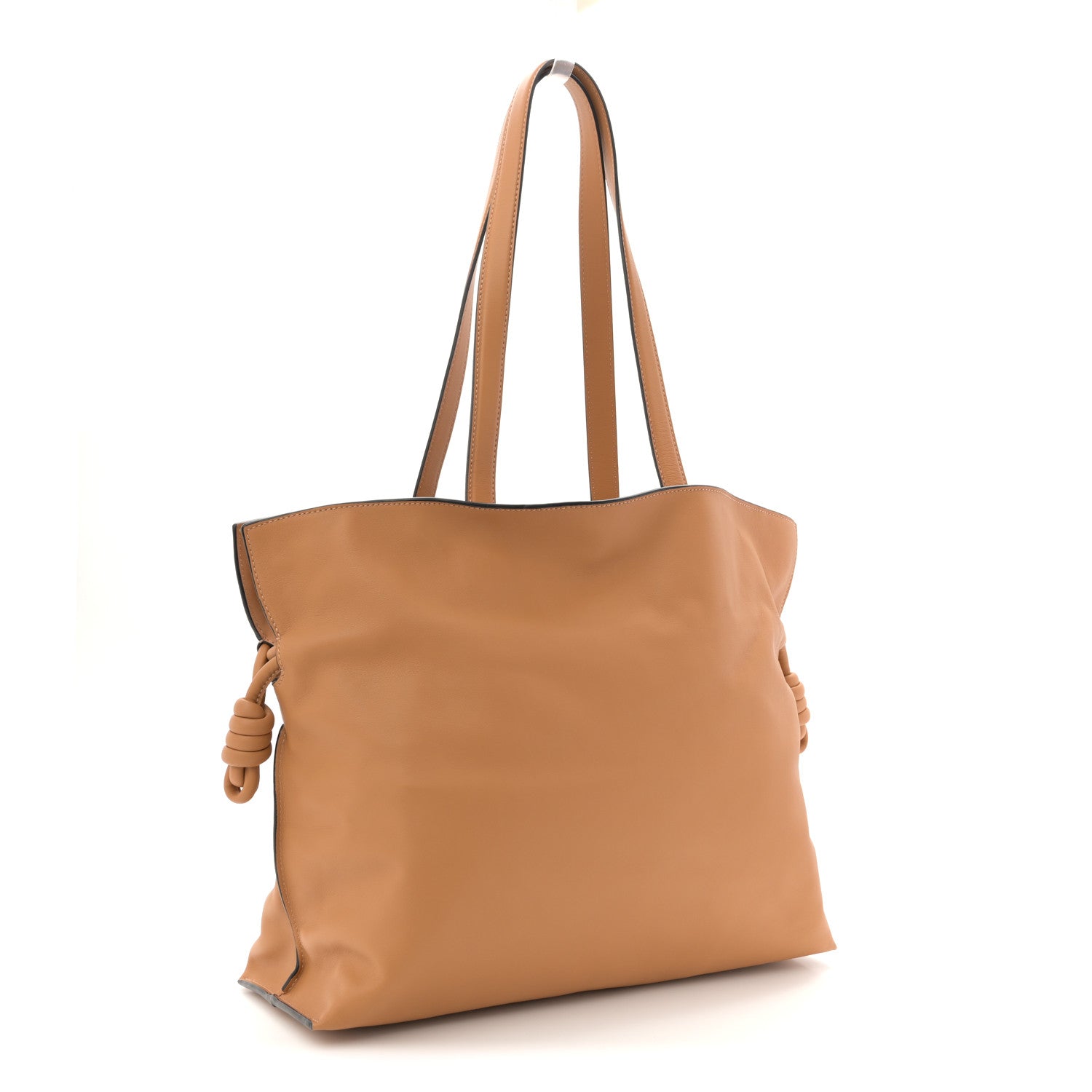 Loewe Calfskin Large Flamenco Knot Bag Warm Desert 3 of 10