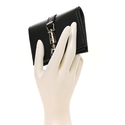 Gucci Calfskin Jackie 1961 Card Case Black 2 of 8