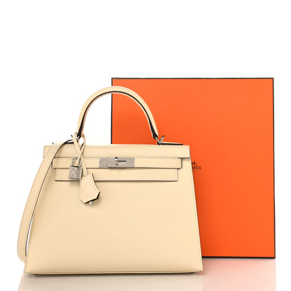 Hermes Epsom Verso Kelly Sellier 28 Nata Ocre 11 of 11
