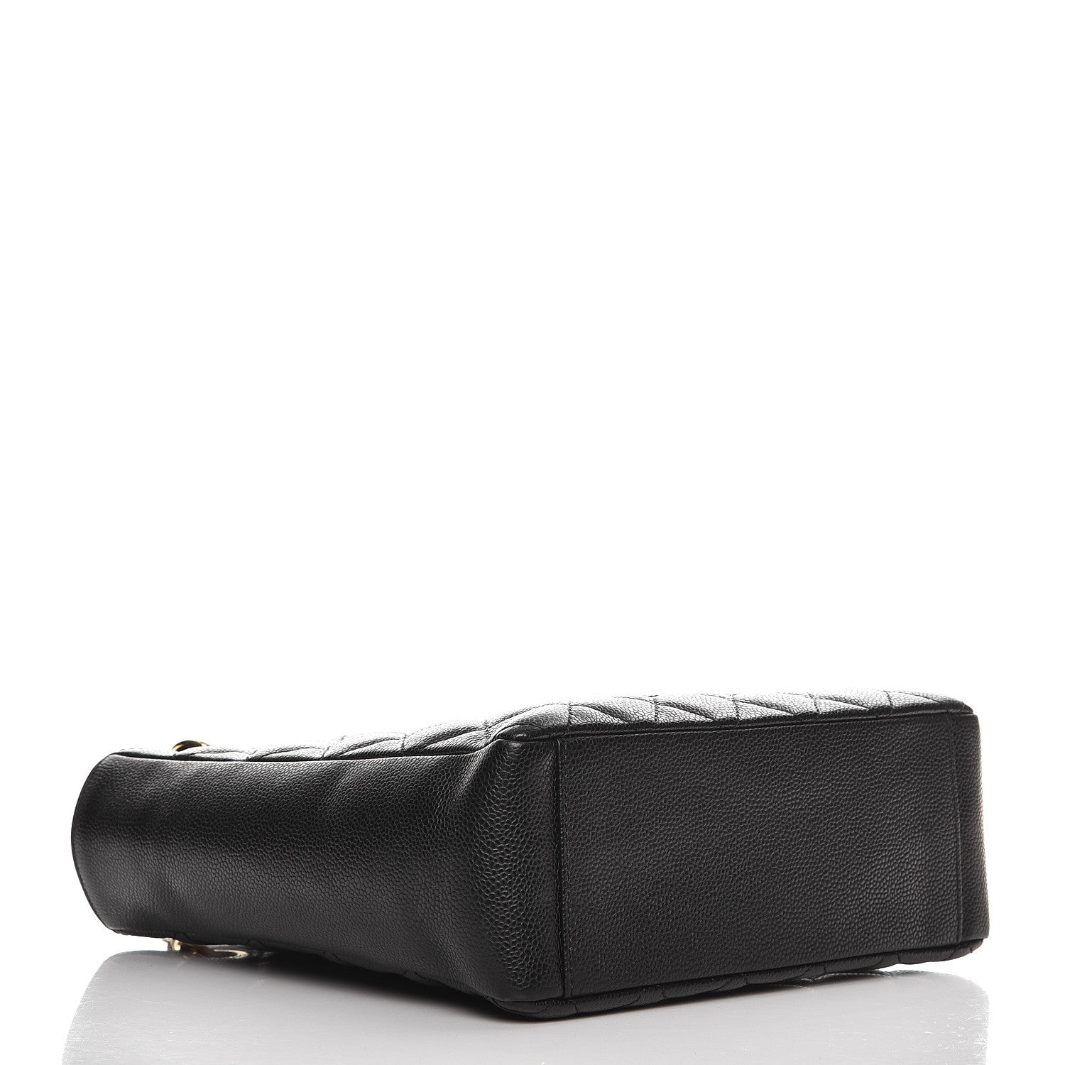 Chanel Caviar Quilted Petit Shopping Tote PST Black 4 of 13