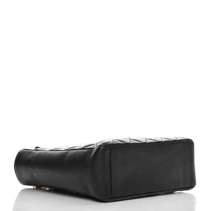 Chanel Caviar Quilted Petit Shopping Tote PST Black 4 of 13