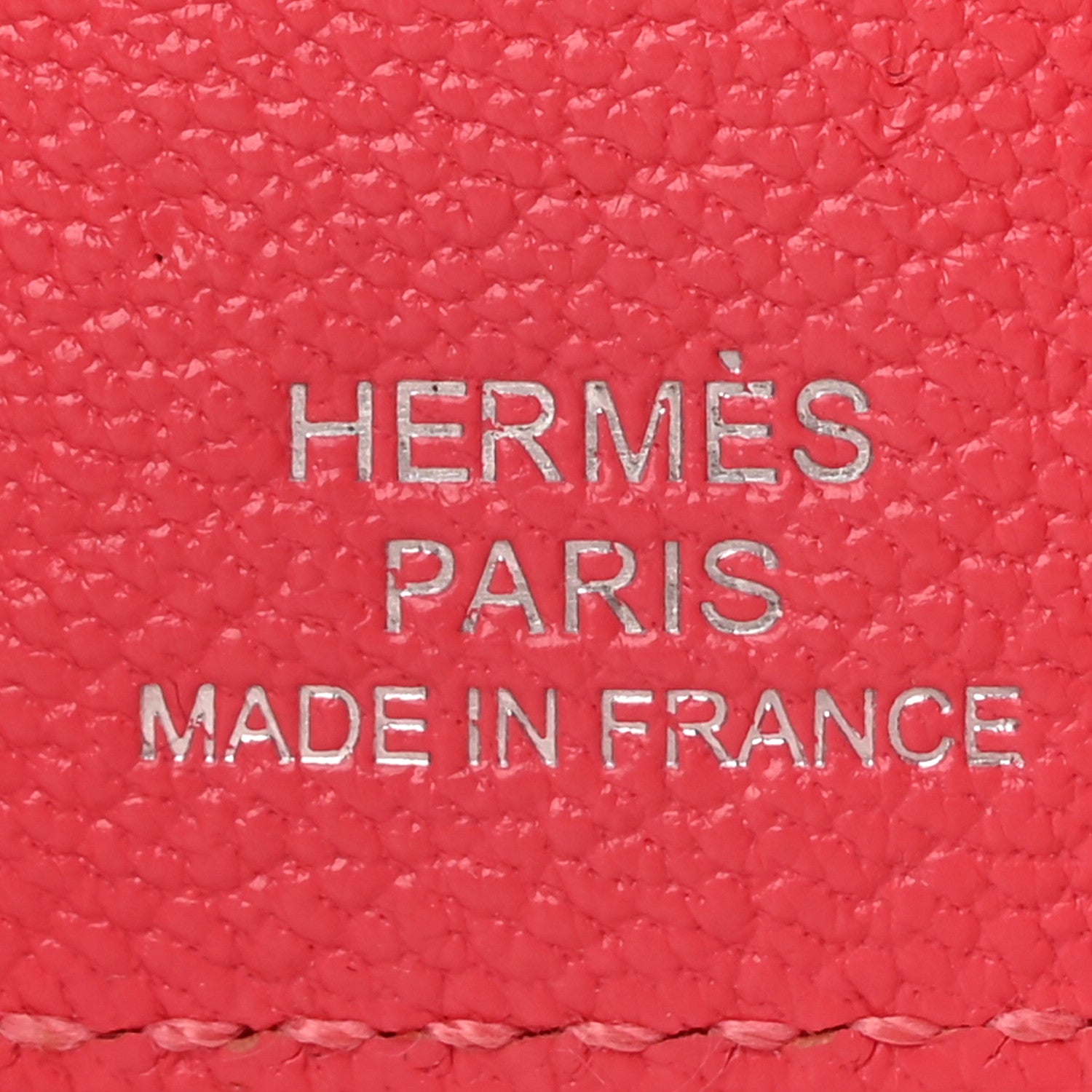 Hermes Chevre Mysore Bearn Multicles 4 Key Holder Rose Lipstick 6 of 9