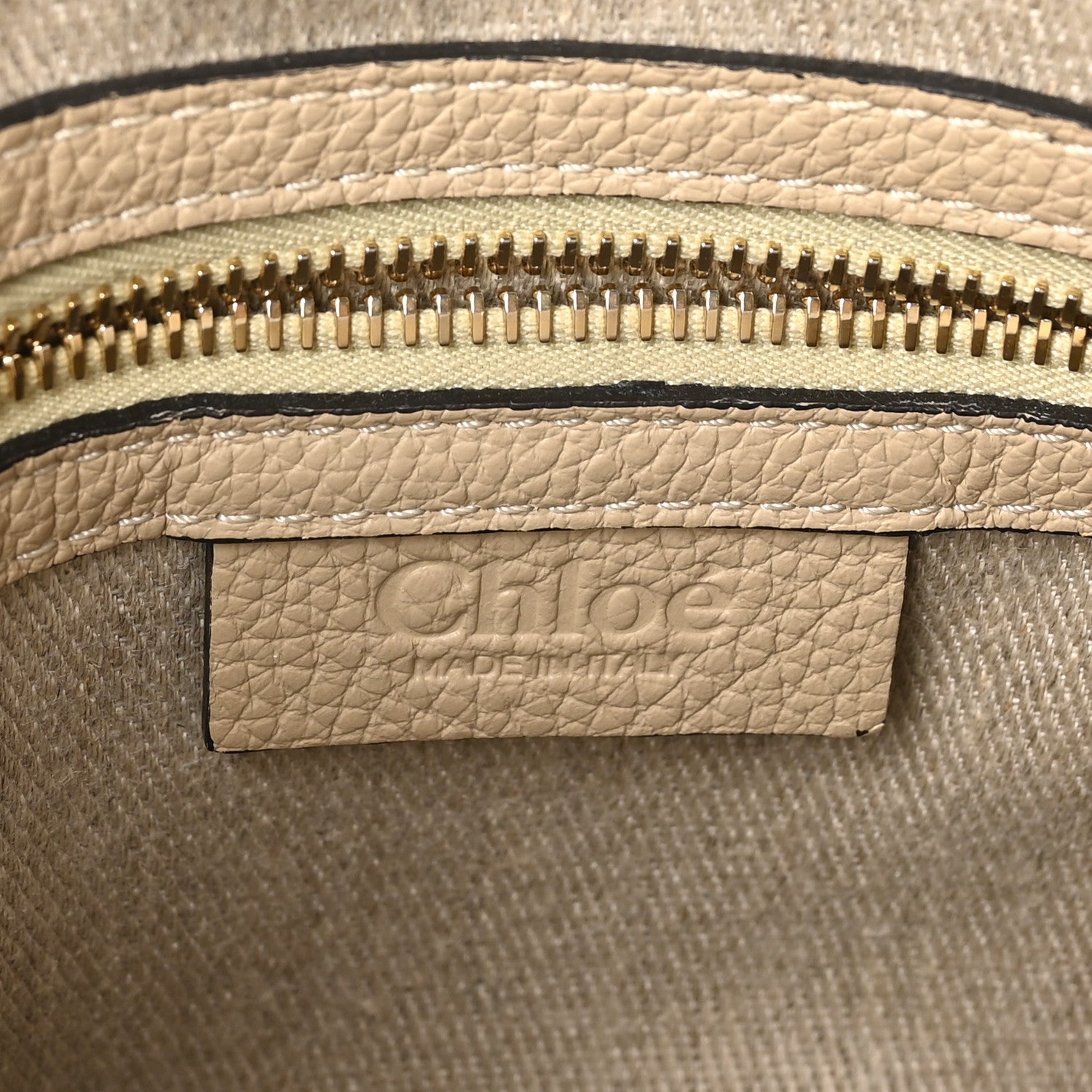 Chloe Calfskin Small Marcie Satchel Root Beige 6 of 9