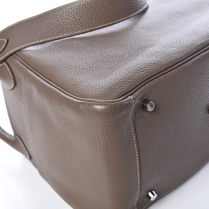 Hermes Taurillon Clemence Lindy 34 Etoupe 14 of 14