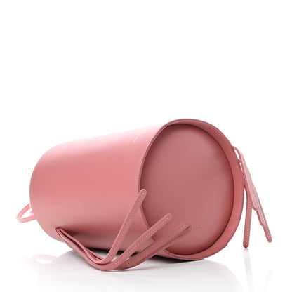 Mansur Gavriel Calfskin Fringe Bucket Bag Blush 4 of 11