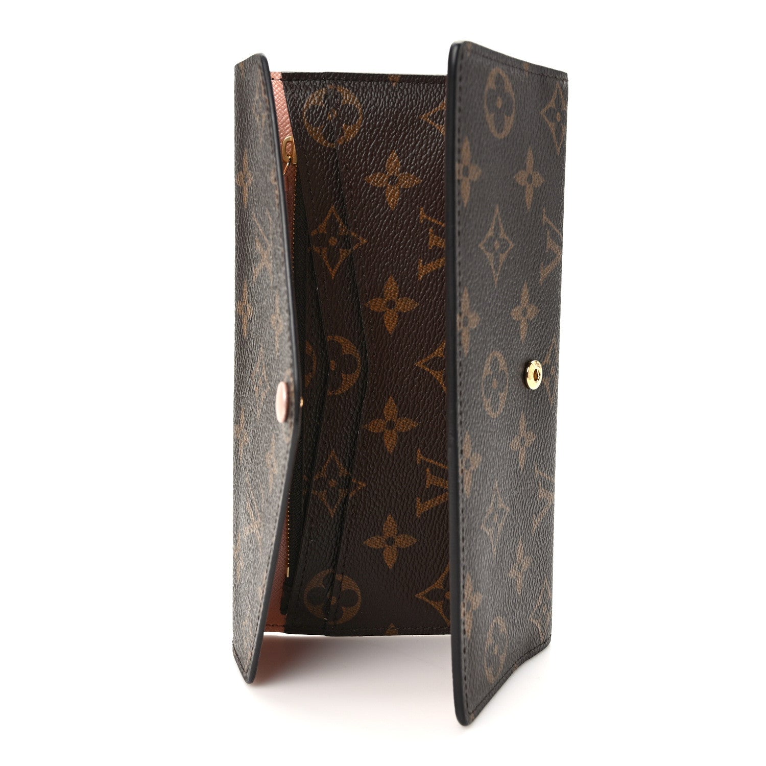 Louis Vuitton Monogram Josephine Wallet Rose Ballerine 5 of 9