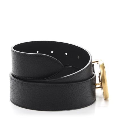 Gucci Textured Calfskin Double G 40mm Belt 90 36 Black 4 of 6