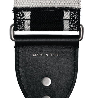 Christian Dior Canvas Embroidered Shoulder Strap Black White 4 of 9