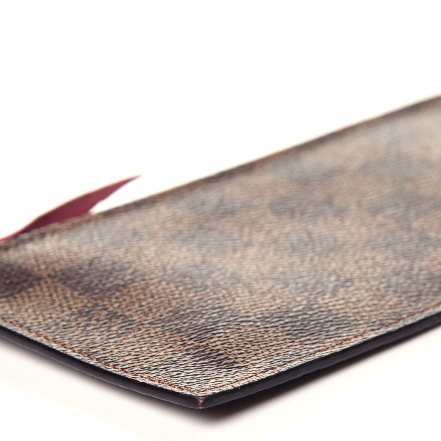 Louis Vuitton Damier Ebene Felicie Chain Wallet Zippered Insert 7 of 10