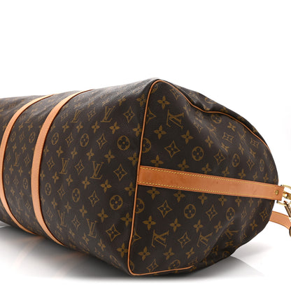 Louis Vuitton Monogram Keepall Bandouliere 60 9 of 9