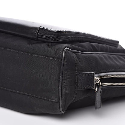 Gucci Nylon Calfskin Briefcase Black 9 of 13