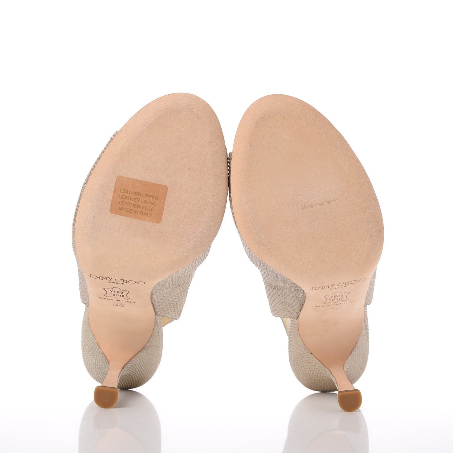 Glitter Karung Crystal Flint 100 Slingback Pump 38 Gold