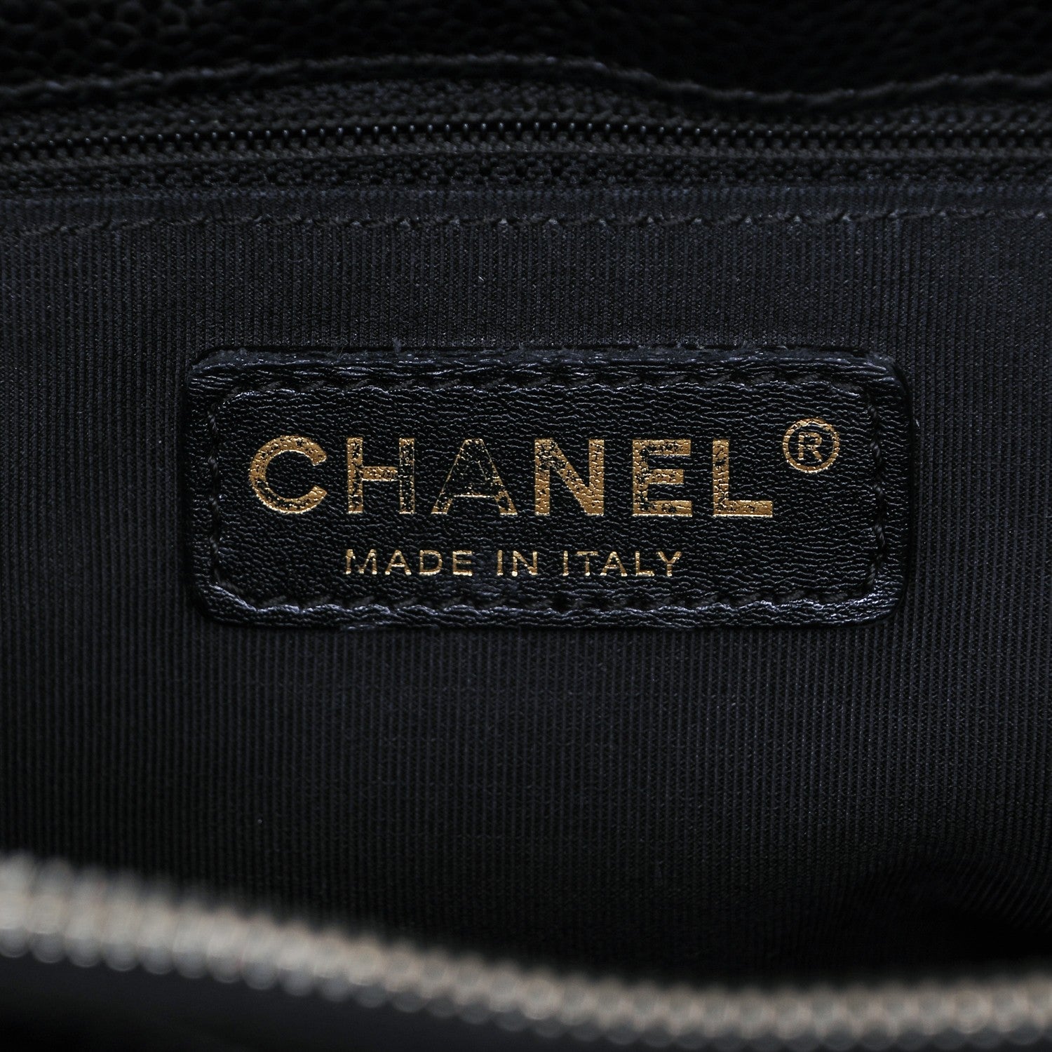 Chanel Caviar Quilted Grand Shopping Tote GST Black 6 of 8