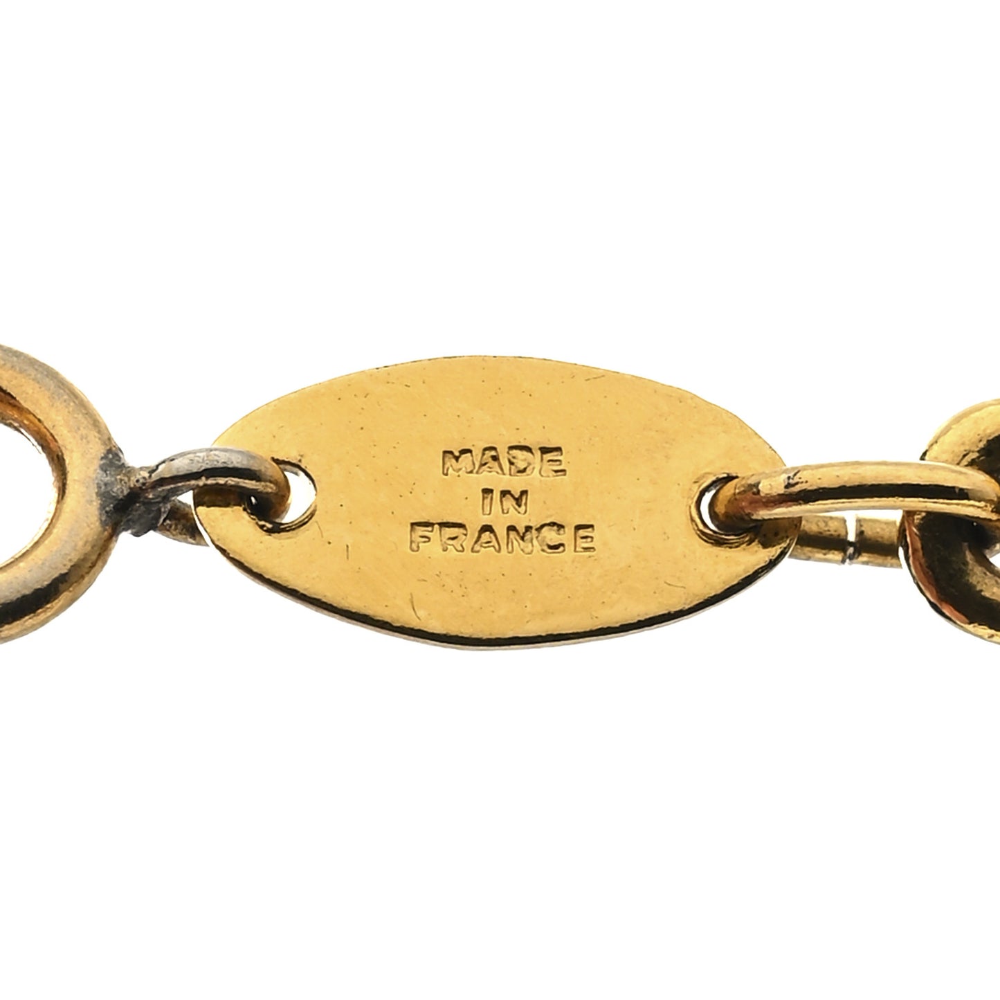 CC Medallion Bracelet Gold
