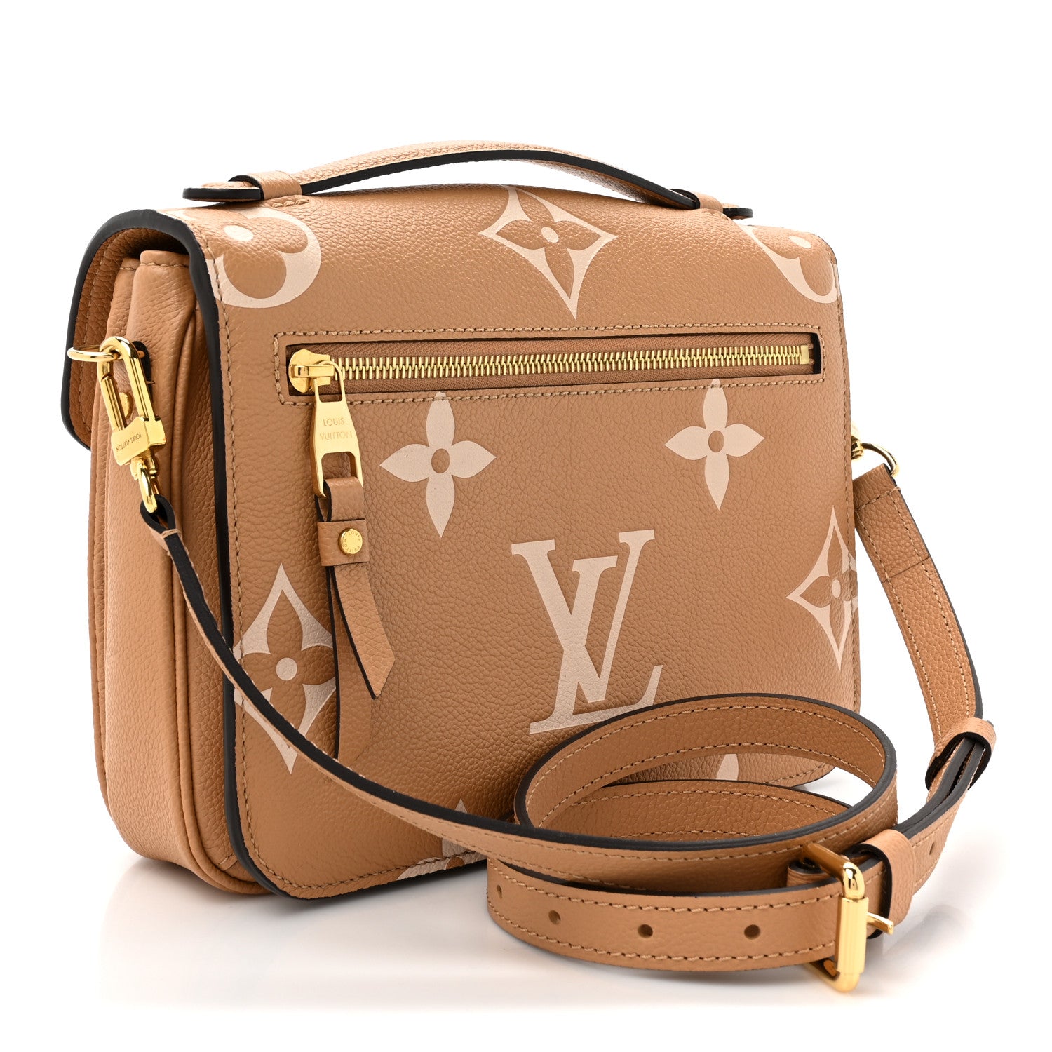 Louis Vuitton Empreinte Monogram Giant Pochette Metis Arizona Beige 3 of 10
