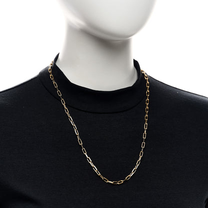 Cartier 18K Yellow Gold SM Santos De Cartier Link Necklace 2 of 5