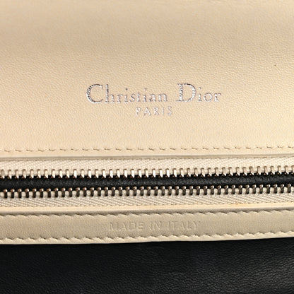 Christian Dior Lambskin Sequin Medium Diorama Flap Bag White 6 of 16