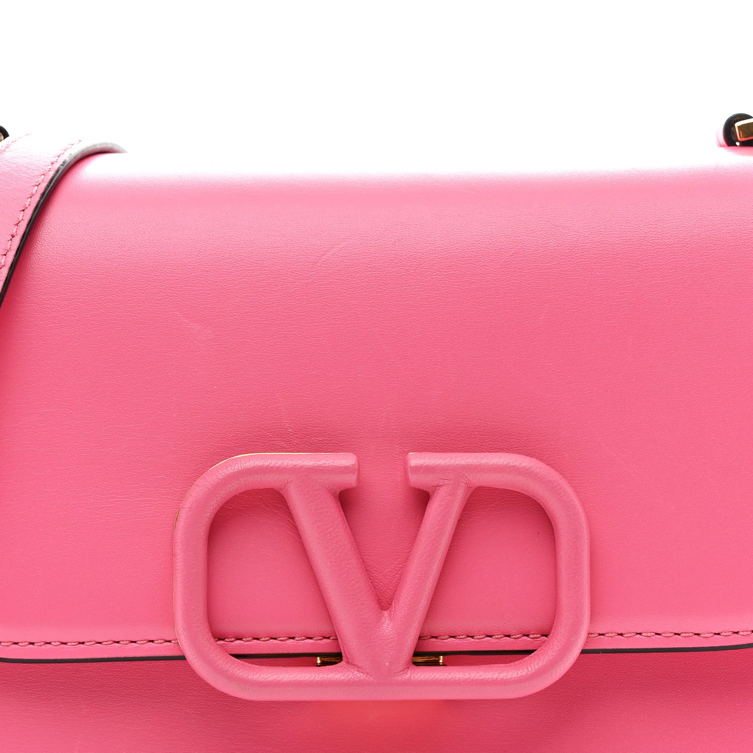 Valentino Garavani Smooth Calfskin Small VSling Shoulder Bag Pink 13 of 21