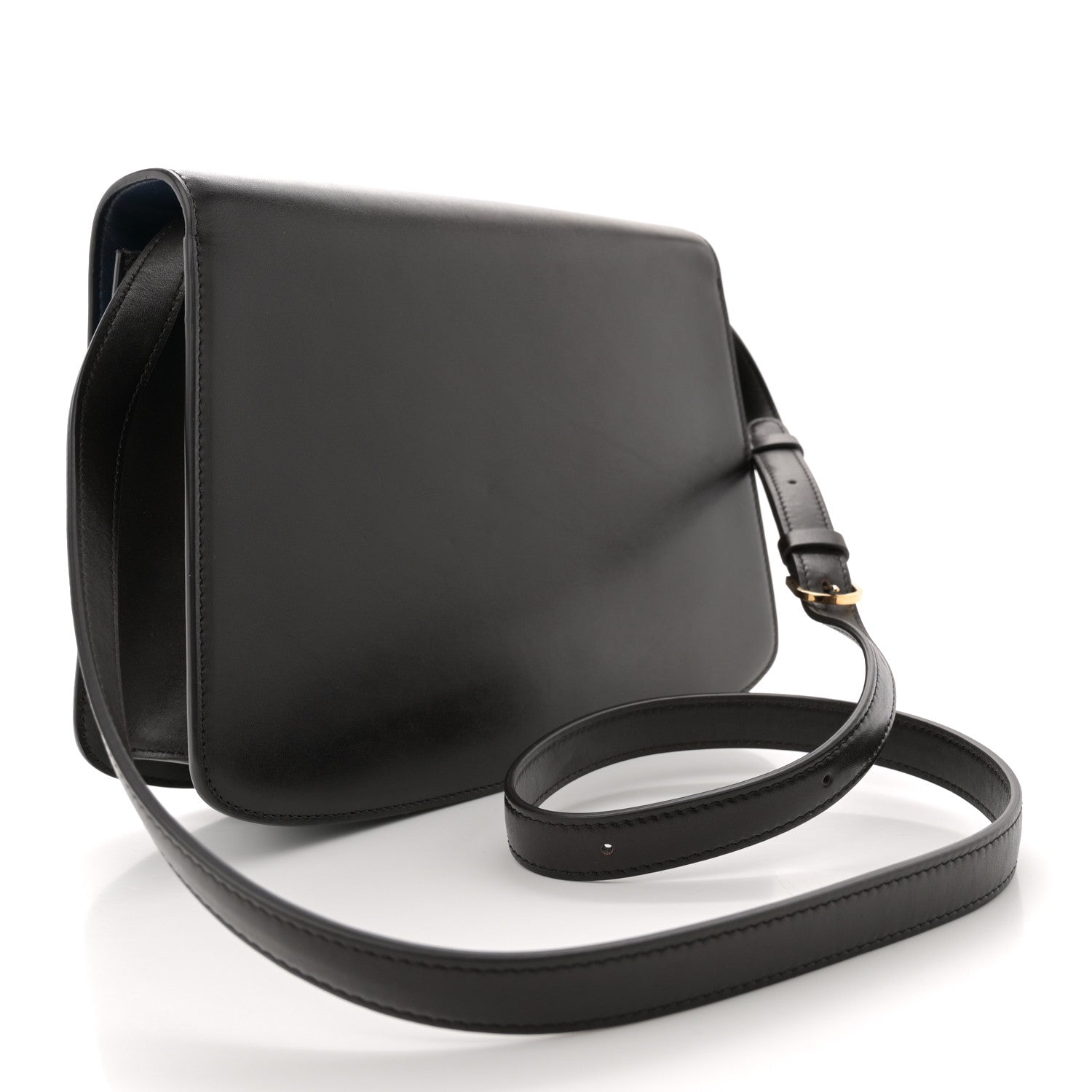 The Row Sleek Calfskin The Sofia 10 Crossbody Stone 3 of 10
