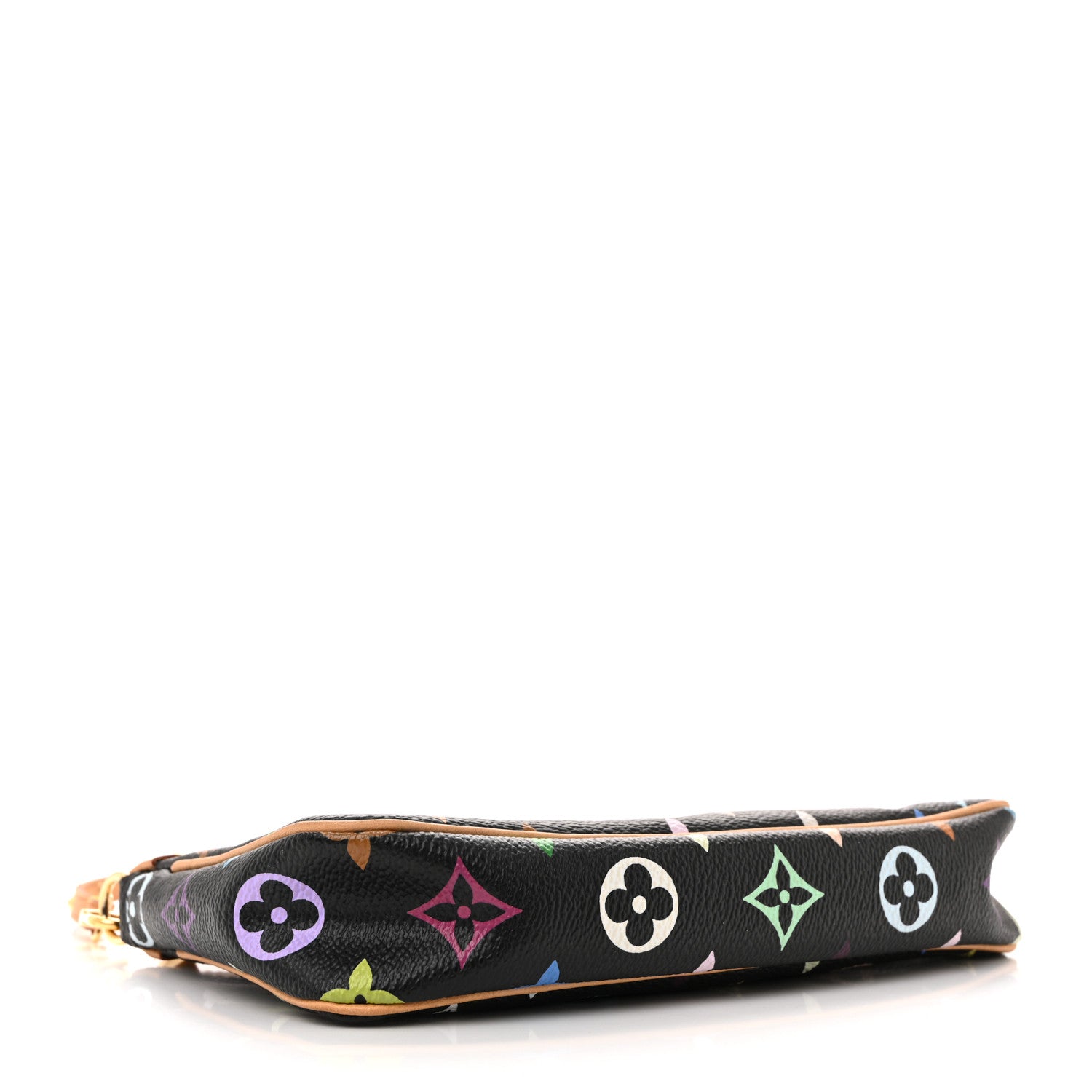 Louis Vuitton Monogram Multicolor Pochette Accessories Black 4 of 13