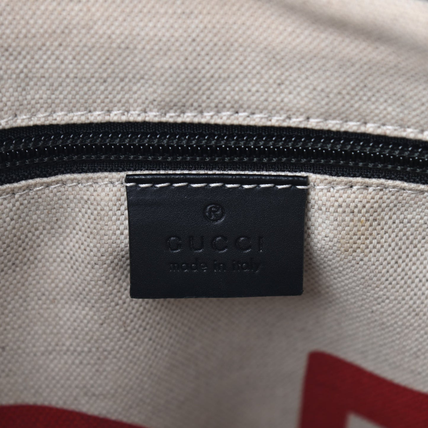 GG Supreme Monogram Angry Cat Flat Messenger Bag