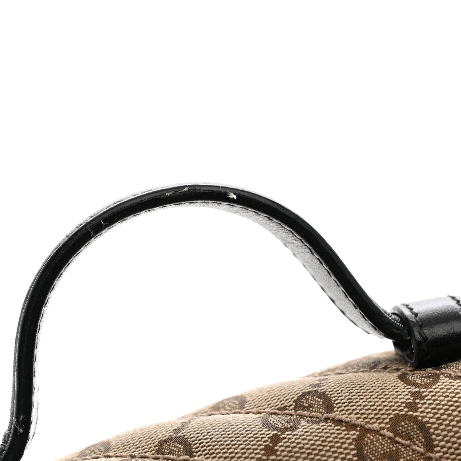 Gucci Monogram Azalea Calfskin Matelasse Diagonal Mini GG Marmont Top Handle Shoulder Bag Beige Ebony Black 14 of 14