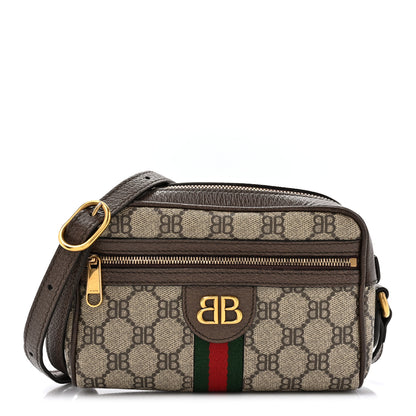 Gucci X BB Supreme Monogram Web Mini Ophidia Shoulder Bag Beige New Acero 1 of 12