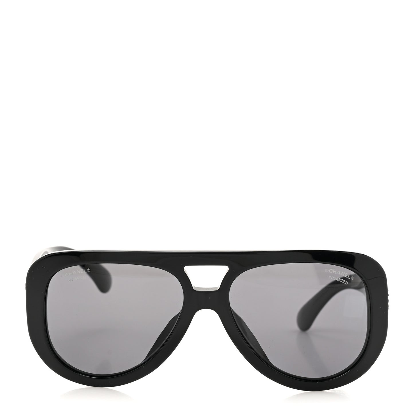 Resin Polarized Sunglasses 5423-B-A Black