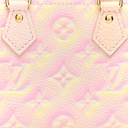 Louis Vuitton Empreinte Monogram Summer Stardust Nano Speedy Pink 7 of 10