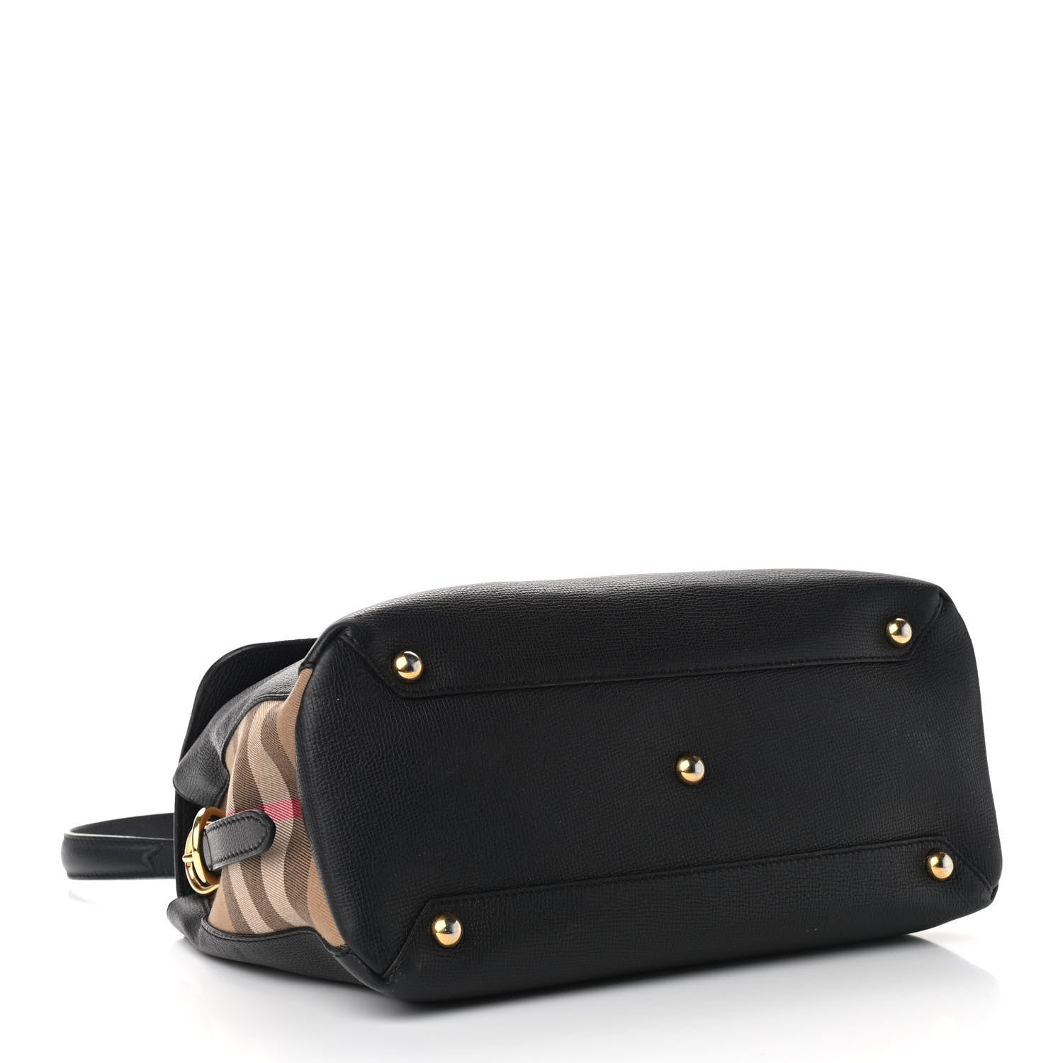 Burberry Derby Calfskin House Check Medium Camberley Black 4 of 12