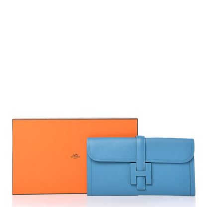 Hermes Chevre Mysore Jige Elan 29 Turquoise 9 of 9