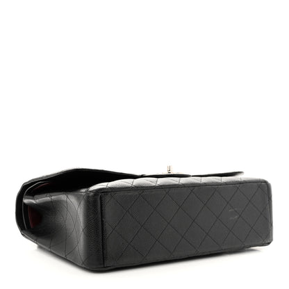 Chanel Caviar Quilted Maxi Double Flap Black 4 of 17