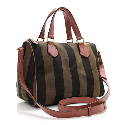 Fendi Pequin Vitello Elite Small Boston Tobacco Pink 3 of 9