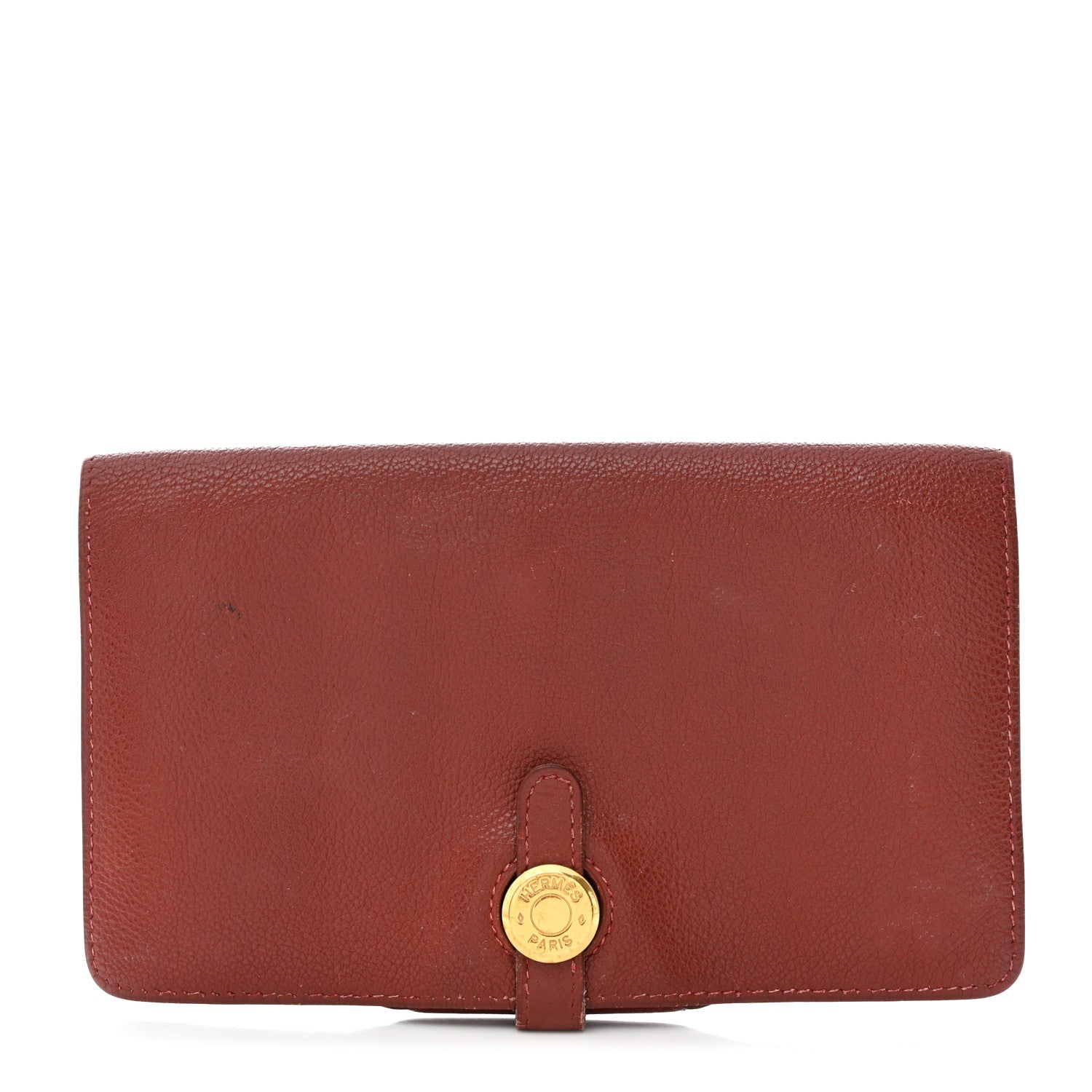 Hermes Evergrain Dogon Wallet Havane 1 of 13
