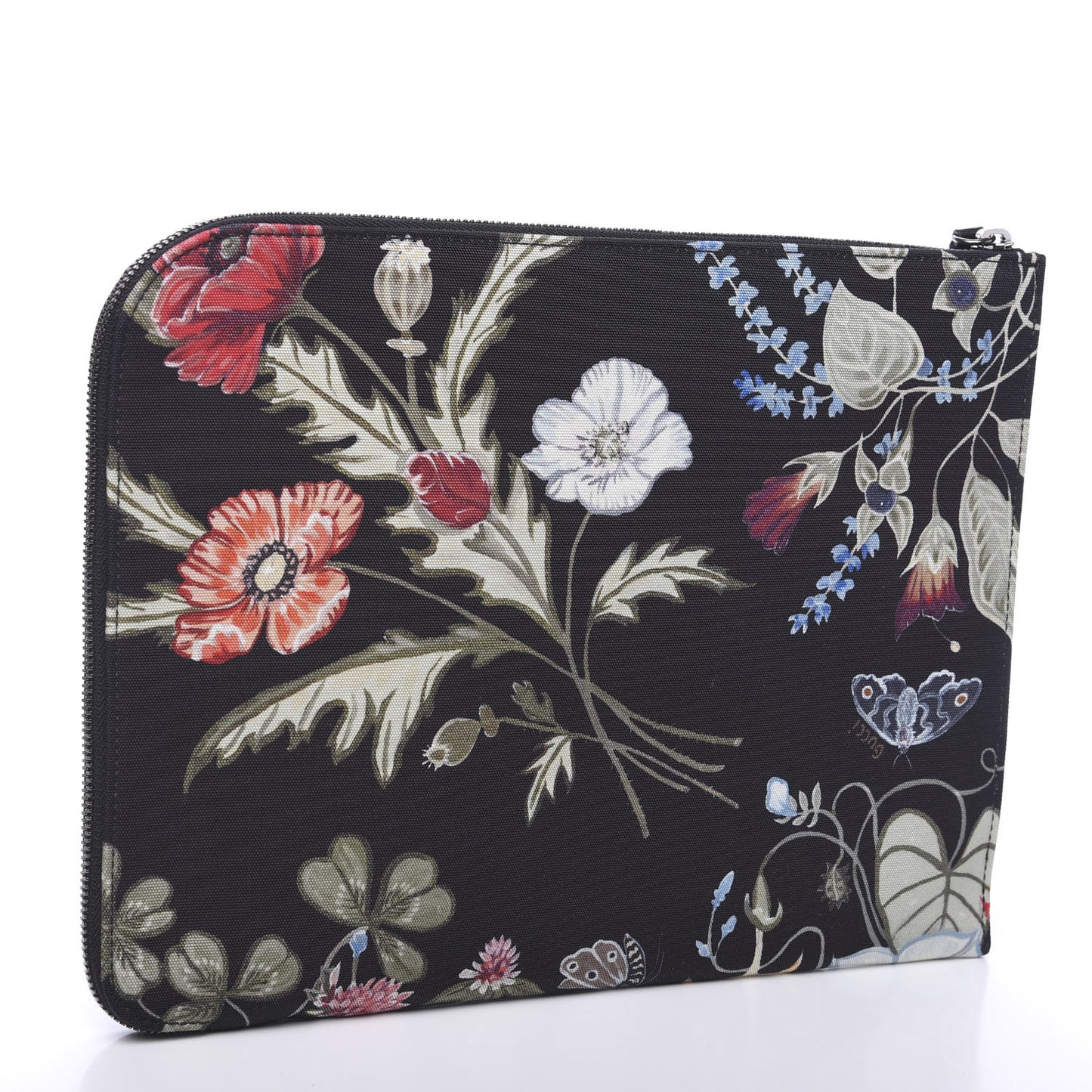 Canvas Flora Knight Travel Laptop Document Case Black