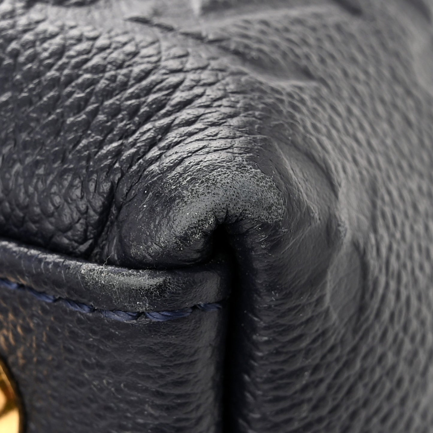 Empreinte V Tote MM Marine Rouge