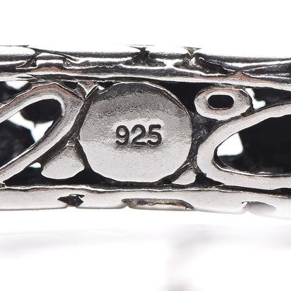 John Hardy Sterling Silver Kali Hinged Bangle Bracelet 5 of 7