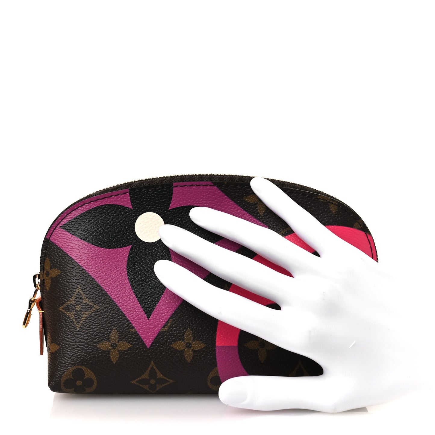 Monogram Game On Cosmetic Pouch