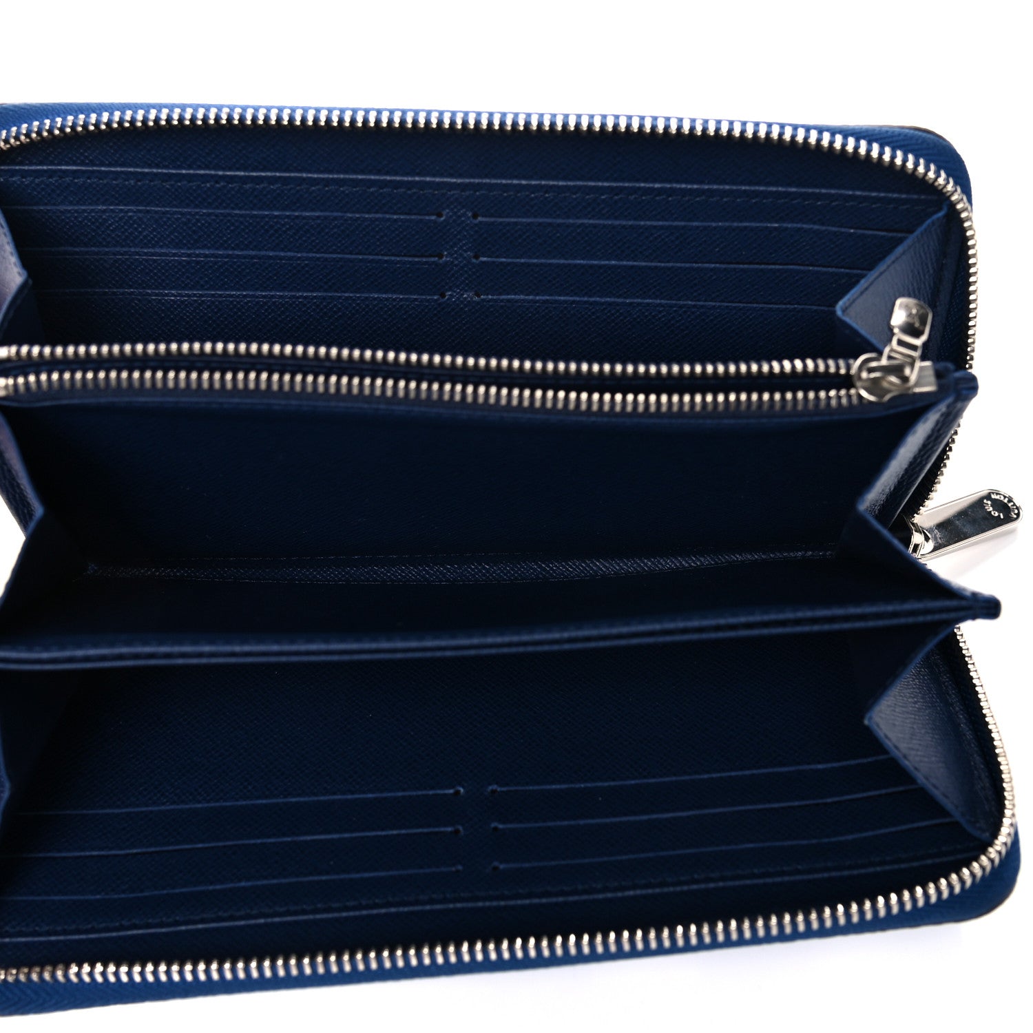 Louis Vuitton Monogram Escale Zippy Wallet Blue 5 of 10