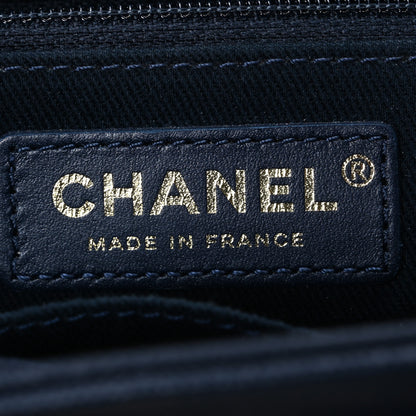 Chanel Caviar Quilted Small Business Affinity Flap Navy 6 of 10