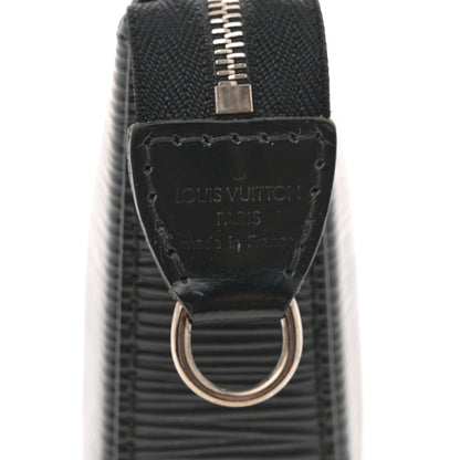 Louis Vuitton Epi Pochette Accessories NM Black 6 of 10