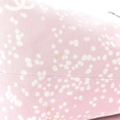 Chanel Terry Cotton Canvas Printed Large CC Tote Pale Pink 14 of 14