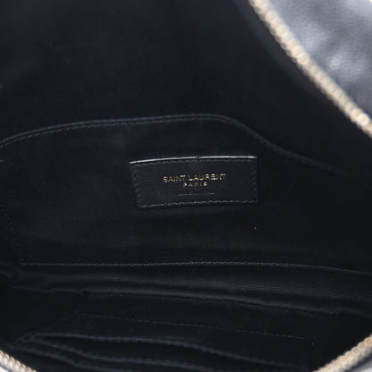 Saint Laurent Grain De Poudre Monogram Belt Bag Black 5 of 10