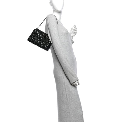 Chanel Patent Calfskin Lucky Symbols Pochette Black 2 of 10
